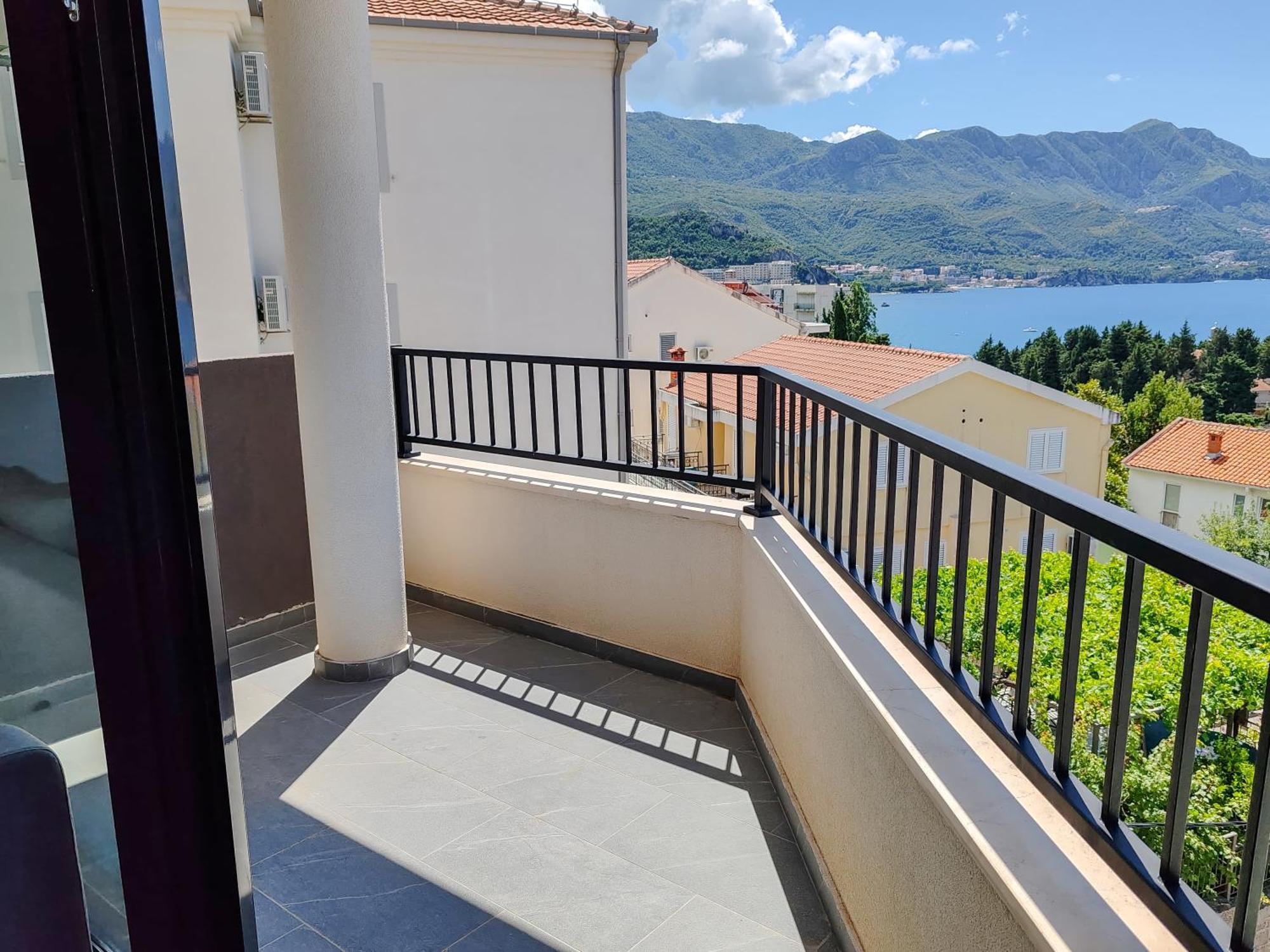 Sea View Apartment In Becici Будва Экстерьер фото